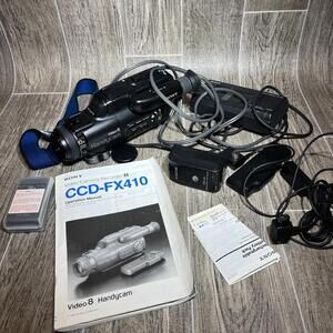 FOR PARTS Genuine Sony (CCD-FX410) Video 8 Handycam Video Camera Recorder